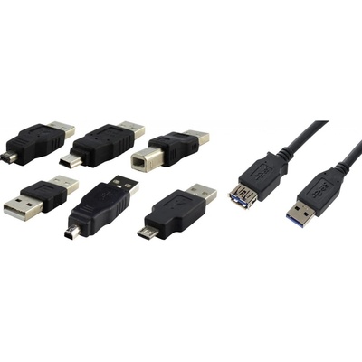 Schwaiger Sada USB 2.0 přípojky