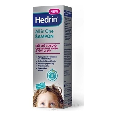 Hedrin All in One šampón proti všiam 100 ml