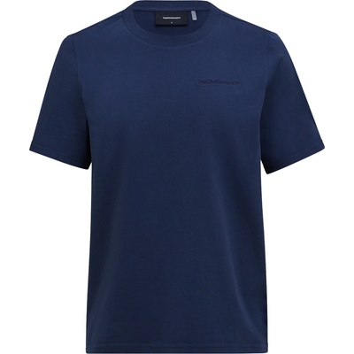 Peak Performance Мъжка тениска Peak Performance Original Small Logo Tee T-shirt - Blue Shadow - размер XXL (216-7435-0215)