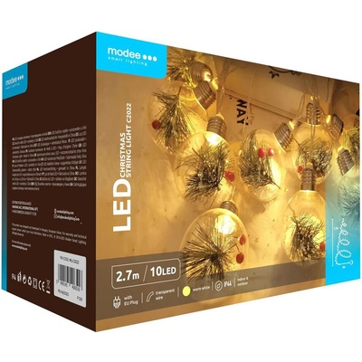 Modee Lighting LED dekorácia 10 LED 3 m teplá biela