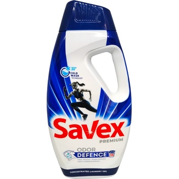 Savex premium течен перилен препарат, 1, 71л, 38 пранета, Спортни дрехи, Odor defence