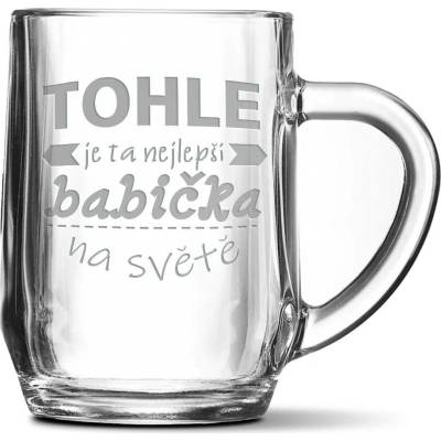 Sablio Půllitr Tohle je ta nejlepší babička na světě 500 ml