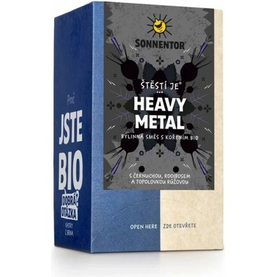Sonnentor štěstí je Heavy Metal bio 27 g balení 6 ks