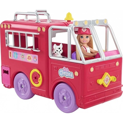 Barbie Chelsea Hasičské auto