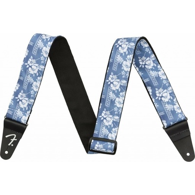 FENDER 2" Hawaiian Strap Blue Floral