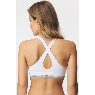 Calvin Klein Сутиен Calvin Klein Modern Cotton Bralette подплатен S бял