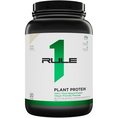 Rule 1 Plant Protein | 100% Vegan Formula [630 грама] Ванилов крем