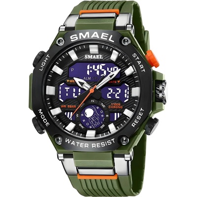 SMAEL Часовник smael ke-29482 - Зелен kp29482