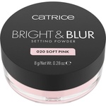Catrice Фиксираща пудра за лице Bright & Blur, 020 Soft Pink, 8 g - ozone