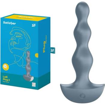 Image 1 of Вибриращ анален стимулатор, 14см. - Lolli Plug 2, Ice Blue (SATISFY242)