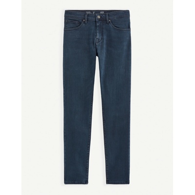 Celio džíny slim Bowblue powerflex Modrá