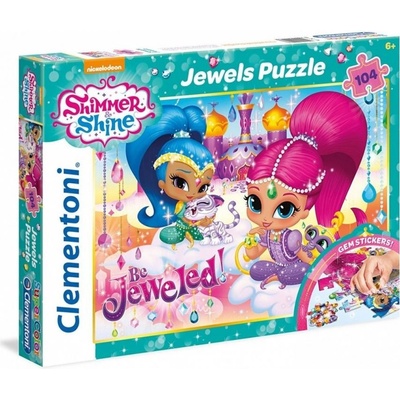 Clementoni 20143 Shimmer i Shine 104 dílků