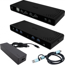 i-tec Universal Dual 4K Display Docking Station + Power Delivery 85W + Universal USB-C Charger 100 W CADUA4KDOCKPDB100