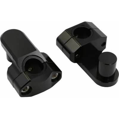 SEFIS Adventure 50 nádstavce 22/22 a 22/28,6 mm čierné