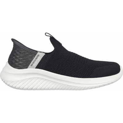 Skechers detská vychádzková obuv ULTRA FLEX 3.0 čierna sivá biela