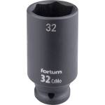 Fortum машинна (ударна) муфа 1/2", 32 mm, L 78 mm, почернена, FORTUM