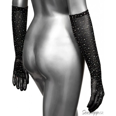 California Exotics Radiance Full Length Gloves Black – Zboží Dáma
