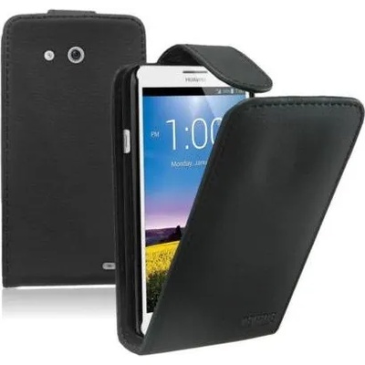 Huawei Ascend Mate Flip Кожен Калъф + Протектор