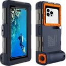 Púzdro TECH-PROTECT IPX8 UNIVERSAL DIVING WATERPROOF CASE čierne