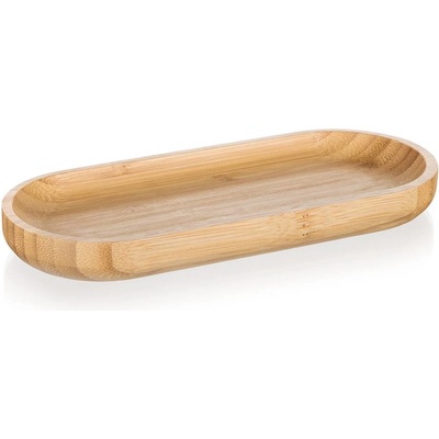 Banquet Talíř servírovací oválný Brillante Bamboo 20x8,5x2cm – Zboží Dáma