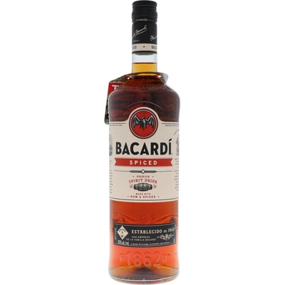 Bacardi Spiced 35% 1 l (čistá fľaša)