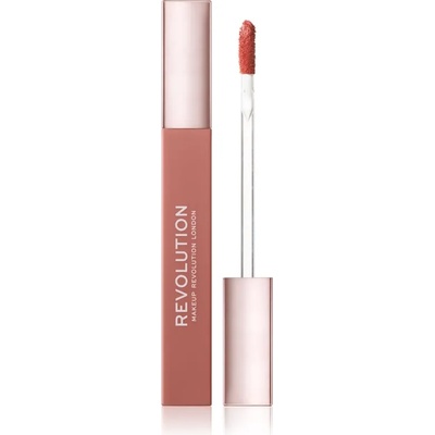 Revolution Beauty IRL Filter Кремообразно червило със сатенено покритие цвят Espresso Nude 1.8ml