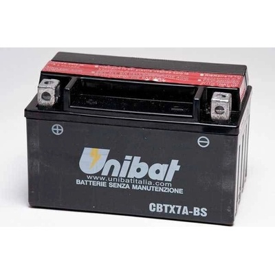 Motobaterie Unibat 12V, CBTX7A-BS, 6Ah, 90A, bezúdržbová MF AGM 150x87x94 APRILIA MXV 450 4.5 rok 09-13 – Sleviste.cz