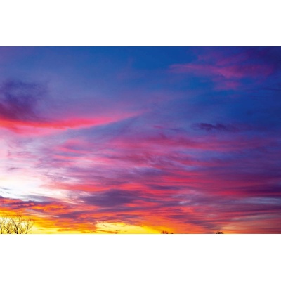 DIMEX ART Флизелинов фототапет розово небе 375 x 250 см