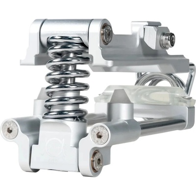 Air Seat tlumič sedla na kolo Ultra Light - M stříbrná