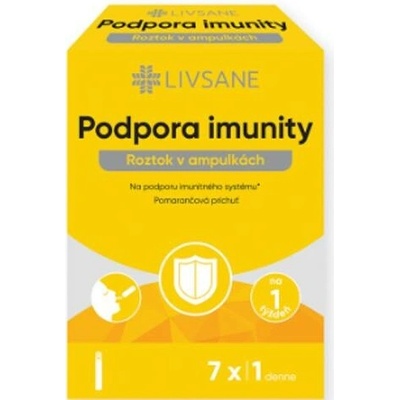 Livsane tekutá podpora imunity ampule 7× 25 ml