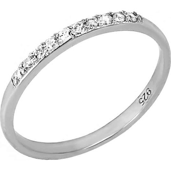 Glare Strieborný prsteň 981