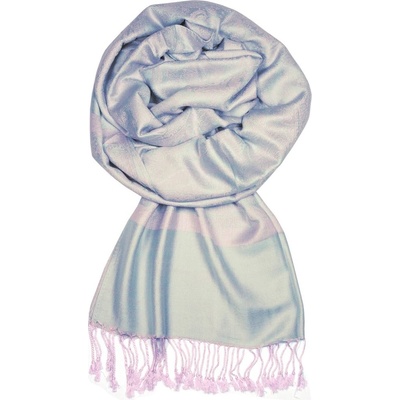 Dalmina Arika Blue kašmírová šála LZ-056-88 světle modrá