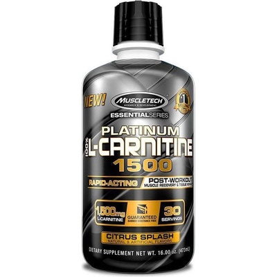 MuscleTech Platinum 100 % L-Carnitine 1500, 473 Ml