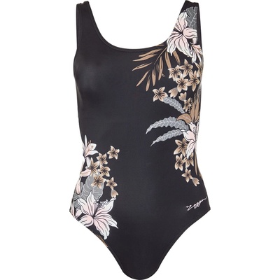 Zoggs Soft Nature Scoopback Womens - Black