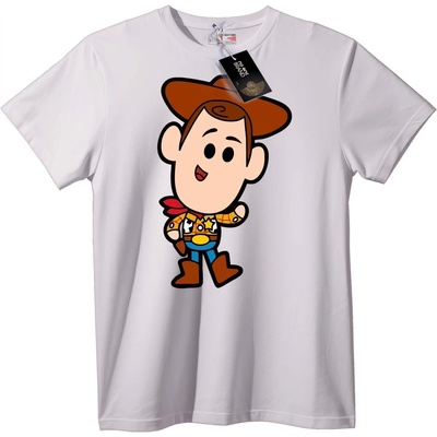 NOONEBRAND Тениска Woody Анимация - 2XL, Black