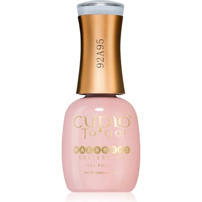 Cupio To Go! Macarons гел лак за нокти с използване на UV/LED лампа цвят Toasted Coconut 15ml