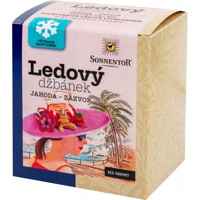 Sonnentor Ledový džbánek Jahoda zázvor Bio 44.8 g