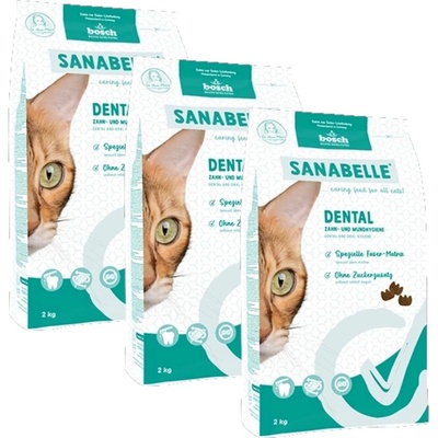 BOSCH Sanabelle Dental 3 x 8 kg