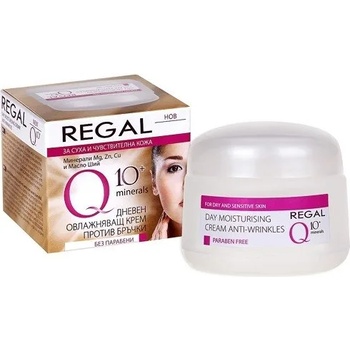 Image 1 of Regal Q10 Дневен крем против бръчки с минерали за суха и чувствителна кожа 50 мл
