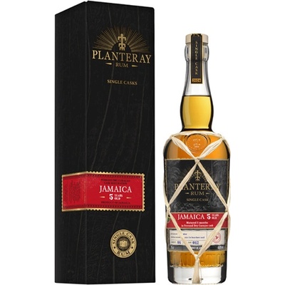 Planteray Single Cask 2024 Jamaica 5y Ferrand Dry Curaçao Cask 47,1% 0,7 l (holá láhev)