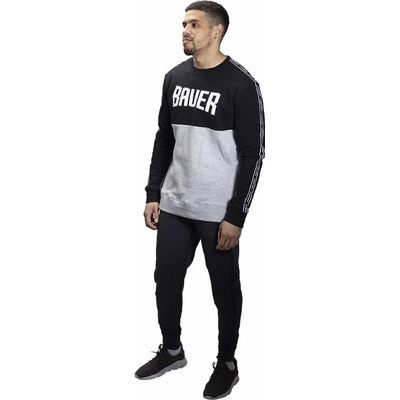 Bauer mikina Bauer S22 Overbranded Crew SR Senior