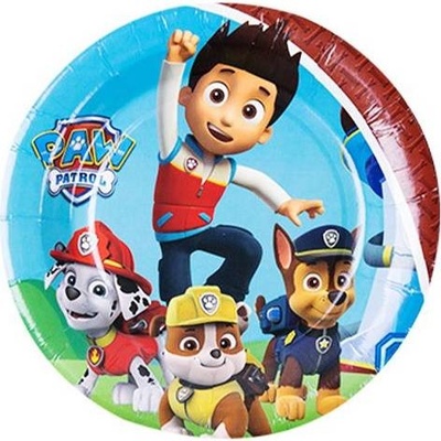 Párty papierové taniere 22 cm Paw Patrol Cakesicq