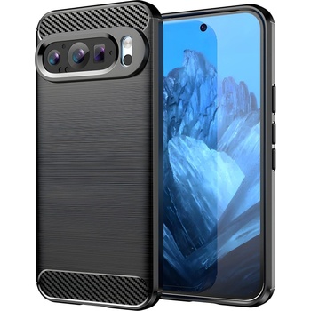 Techsuit Carbon Shield TPU калъф за Google Pixel 9 Pro - Черен KP30962 (30962)