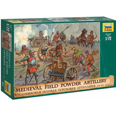 Zvezda Medieval Field Powder Artillery 1:72