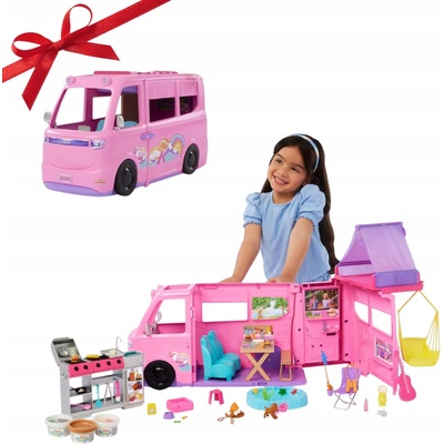 Barbie Mattel Karavan snov so stanom HRJ78