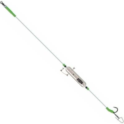 D.A.M. Adjusta Profi River Rig Nose Clip Treble Transparent # 2/0 20 g Вързани куки (1604098)