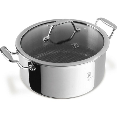 Pro-Tech shop Nerezový kastról s pokrievkou a nepriľnavým povrchom Eternal 24cm 55580