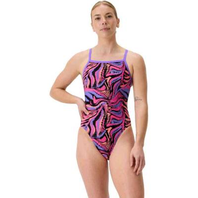 Speedo Цял бански fl printed turnback