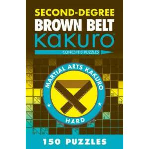 Second-Degree Brown Belt Kakuro | Conceptis Puzzles (2012)