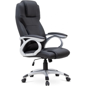 TopMebel Офис стол Luca TopMebel от PU кожа в черен цвят 65x60x118/128cm
